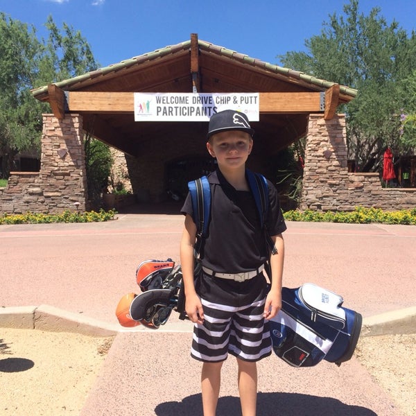 Photo taken at Grayhawk Golf Club by Andre A. on 8/23/2014