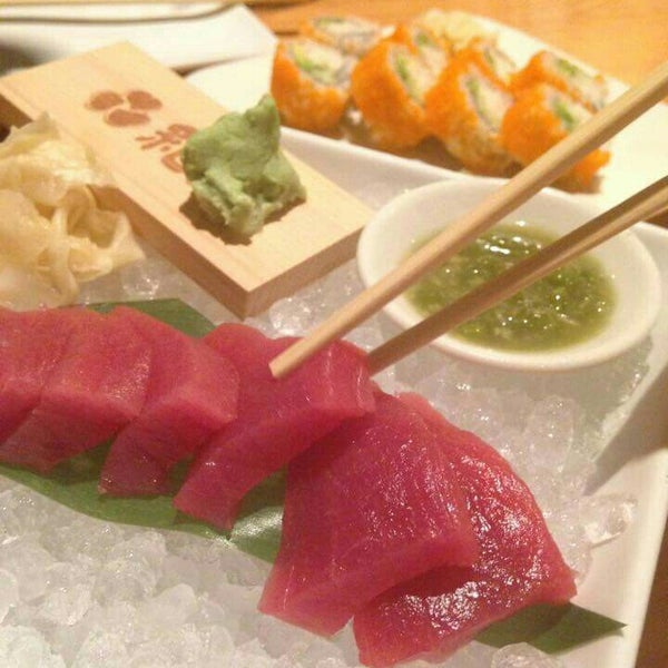 Photo taken at Sushi Bayashi by Stephanie M. on 7/12/2015