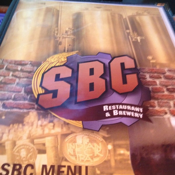 Снимок сделан в SBC Restaurant &amp; Brewery пользователем Ron B. 4/19/2013