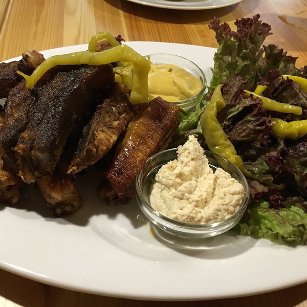 Good restaurant serves czech traditional meal. Their marinated spareribs are realy delicious ;)