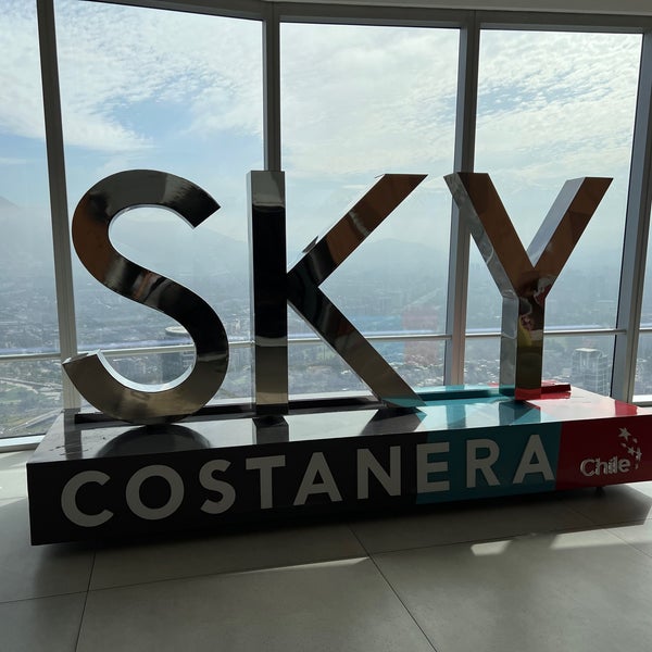 Photo taken at Sky Costanera by Thati O. on 11/5/2023