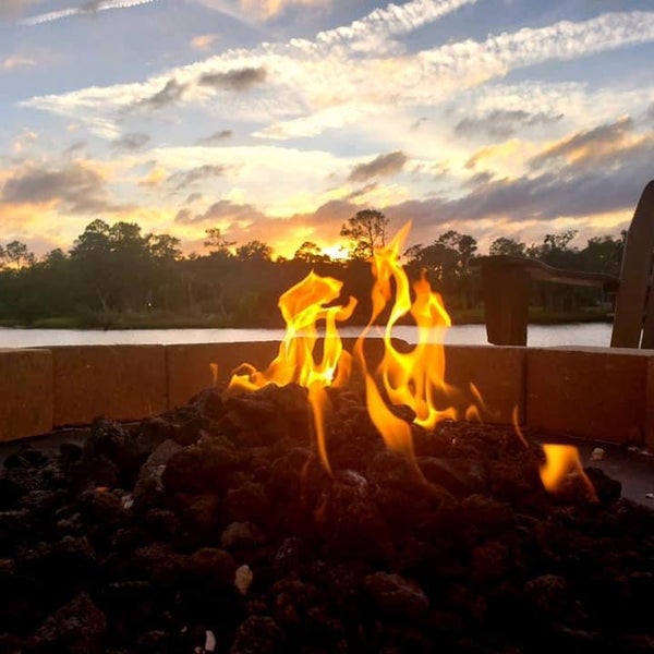 Fire pits and sunsets