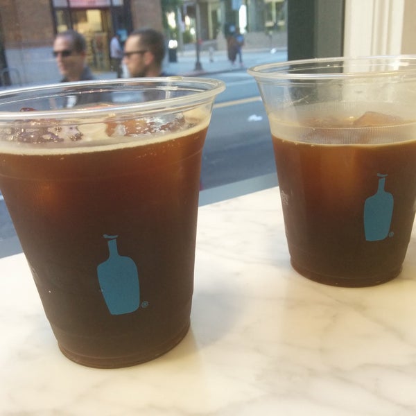 I still cannot forget my first blue bottle coffee experience i had here. Hands down the best coffee i have ever had in my life. Don't add any sugar or milk. Try it black. U will know the difference!