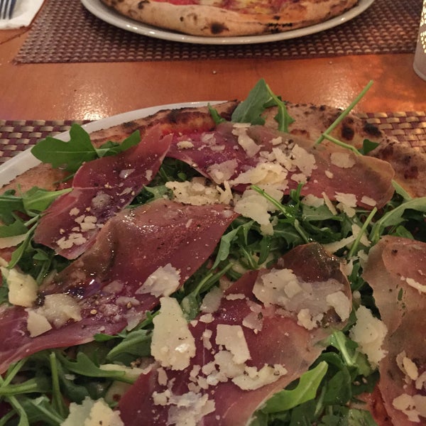 Photo taken at Onlywood Pizzeria Trattoria by Claire on 7/8/2015