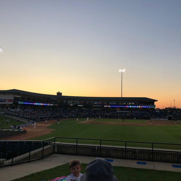Photo taken at Dow Diamond by Paul S. on 8/9/2019