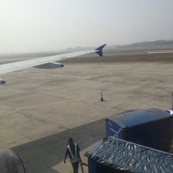 Photo taken at Maharaja Bir Bikram Airport (IXA) by ritesh g. on 2/1/2014