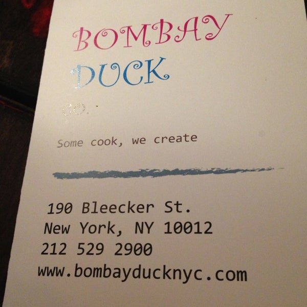 4/13/2013にTara C.がBombay Duck Co.で撮った写真