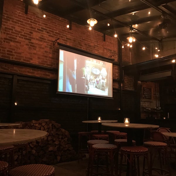 Great atmosphere...  the patio is quite nice, especially with the sub-titled films.  The movies have the Mystery Science Theater 3000 vibe!!!