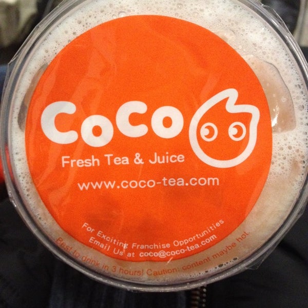 Foto tirada no(a) CoCo Fresh Tea &amp; Juice por Jiye K. em 2/16/2014