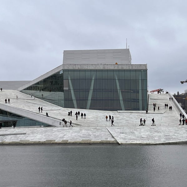 Photo taken at Oslo Opera House by Aimee L. on 3/2/2024