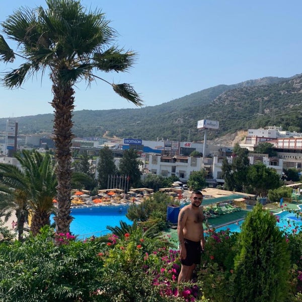 Photo taken at Bodrum Aqualand by Mesut P. on 6/29/2019