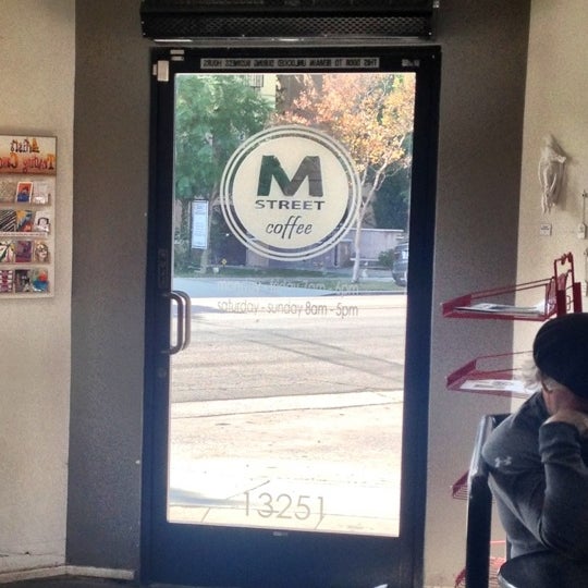 Photo taken at M Street Coffee by Chris on 11/1/2012