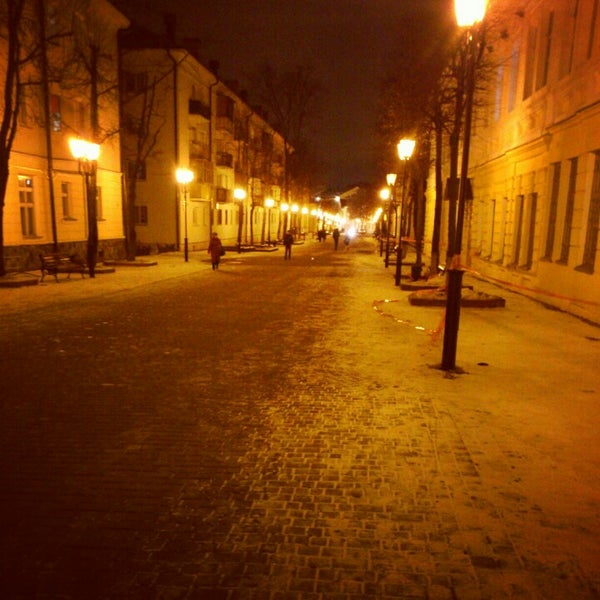 Улица Суворова - Road in Витебск