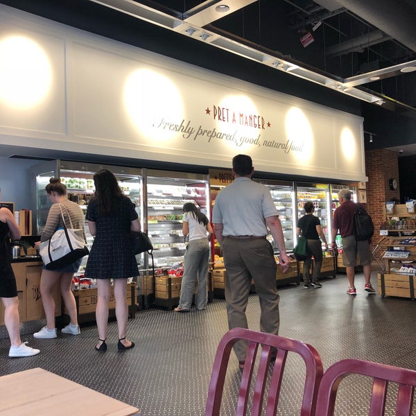 Photo taken at Pret A Manger by Ruby T. on 7/17/2018