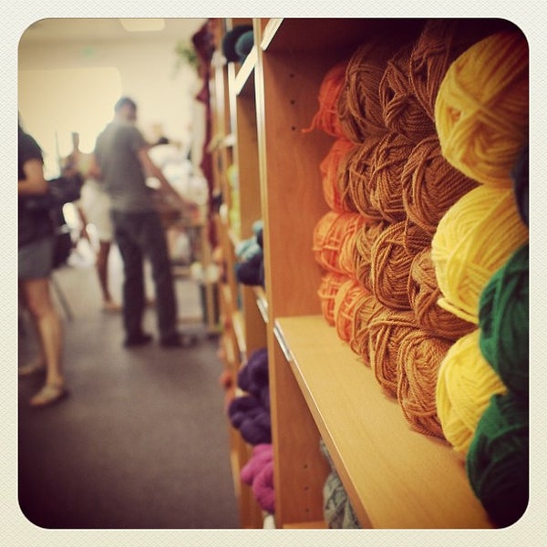 Photo taken at Cloverhill Yarn Shop by Bruce on 7/28/2013