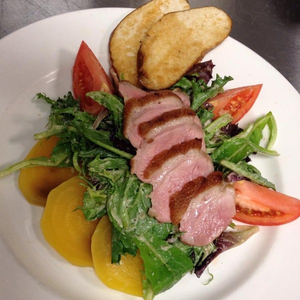 Lunch special - Smoked Duck Salat - YUM!