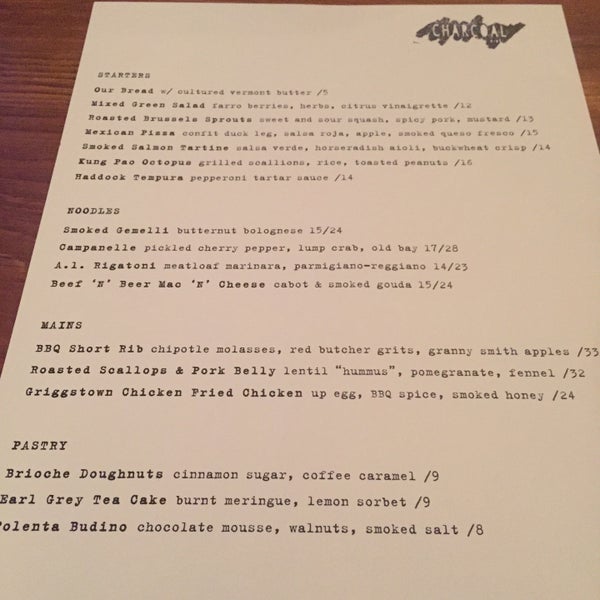 Photos at Charcoal BYOB 29 tips