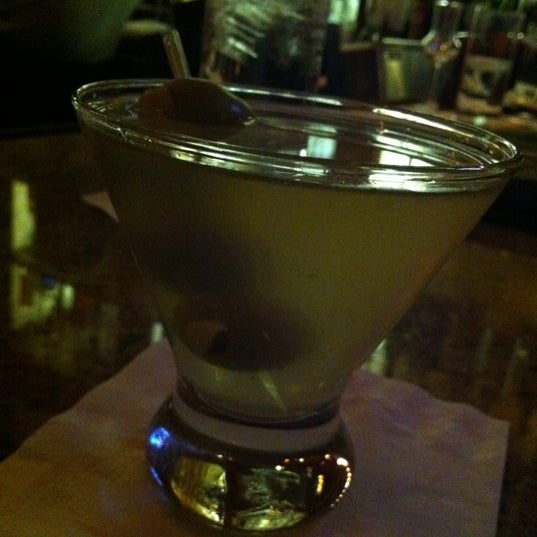 Best dirty martini ever.