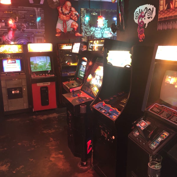 Photo taken at Player 1 Video Game Bar by Misty H. on 7/26/2019