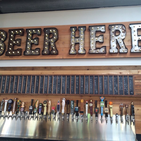 30 craft beers on tap!