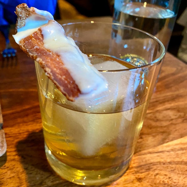 Cocktail w white choc bacon did not disappoint