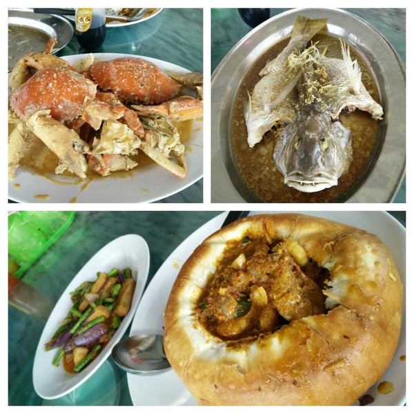 Warning : Do not come if you can't wait. Salted egg crab excellent! Curry prawn bread OK. Fish overcooked. Waited 1hr for 1st 2 dishes, another 20mins for 3rd dish, and another 20mins for crab. RM250