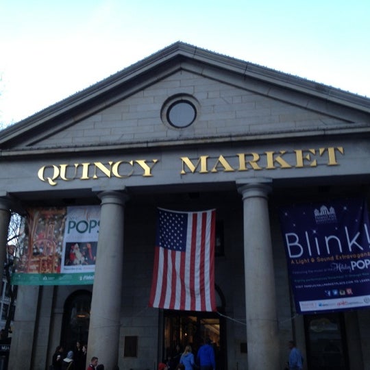 Quincy Market - Historic Site in Downtown Boston