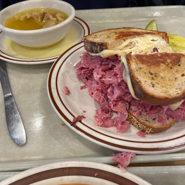 Photo taken at Manny&#39;s Cafeteria &amp; Delicatessen by Colleen M. on 12/15/2021