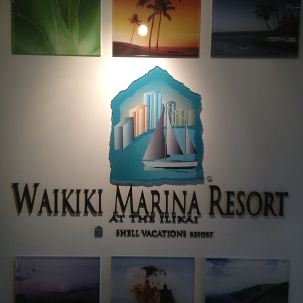 Photo taken at Waikiki Marina Resort at the Ilikai by Ashley O. on 9/22/2013