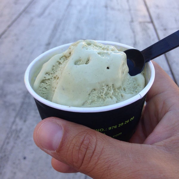 GET THE PISTACHIO ICECREAM. The place is great. The best I've had in Zaragoza.