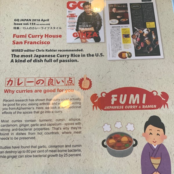 Foto tirada no(a) Fumi Curry &amp; Ramen por Hin T. em 10/1/2019