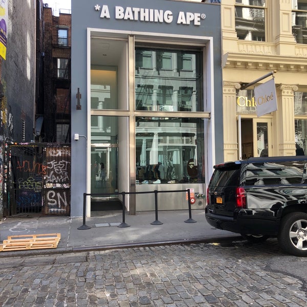 Bape Opens a New Store in New York City's SoHo Neighborhood – Footwear News