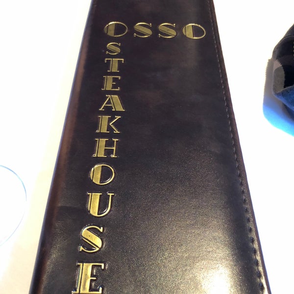 Photo taken at Osso Steakhouse by Hin T. on 5/14/2018