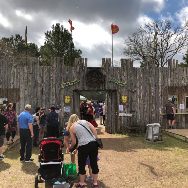 Photo taken at Sherwood Forest Faire by Ryan P. on 3/10/2018