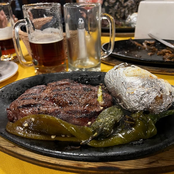 We had the rib-eye.Some veggie starters like champignons and onions and carrots in vinegar.I think there will not be that much better price-value-enjoyment-factor available.Very good meat place.