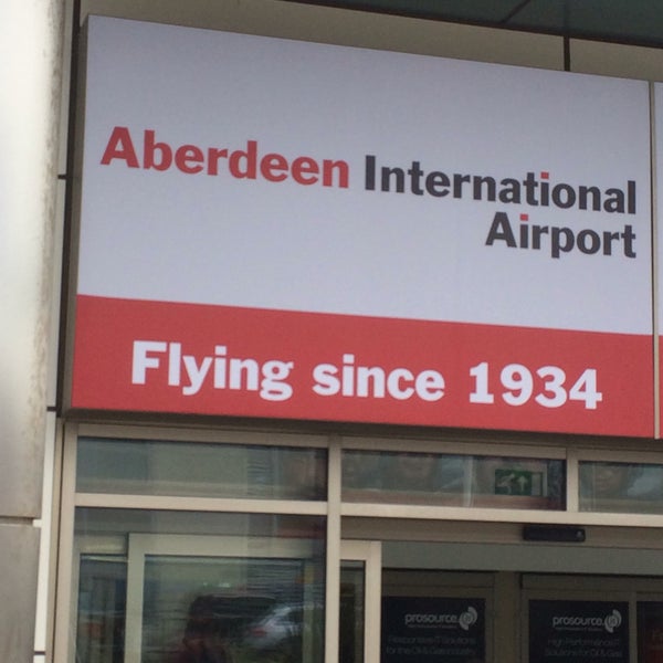 Photo taken at Aberdeen International Airport (ABZ) by Bruce S. on 6/20/2016