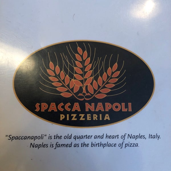 Photo taken at Spacca Napoli Pizzeria by Zach H. on 4/28/2019