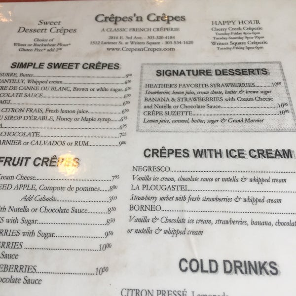 Photo taken at Crepes n&#39; Crepes by James 5. on 11/5/2016