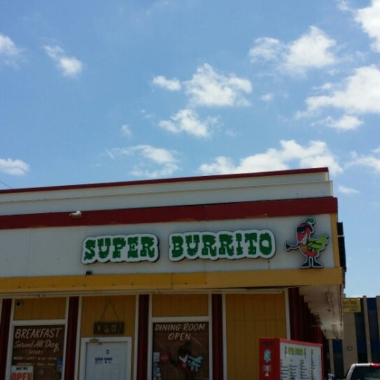 Photo taken at Super Burrito by Antonio S. on 5/18/2014