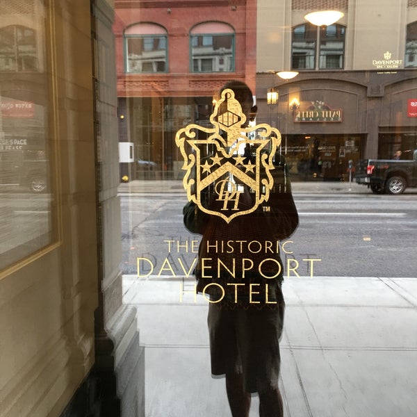 Photo taken at The Davenport Hotel by Chuck J. on 7/22/2016