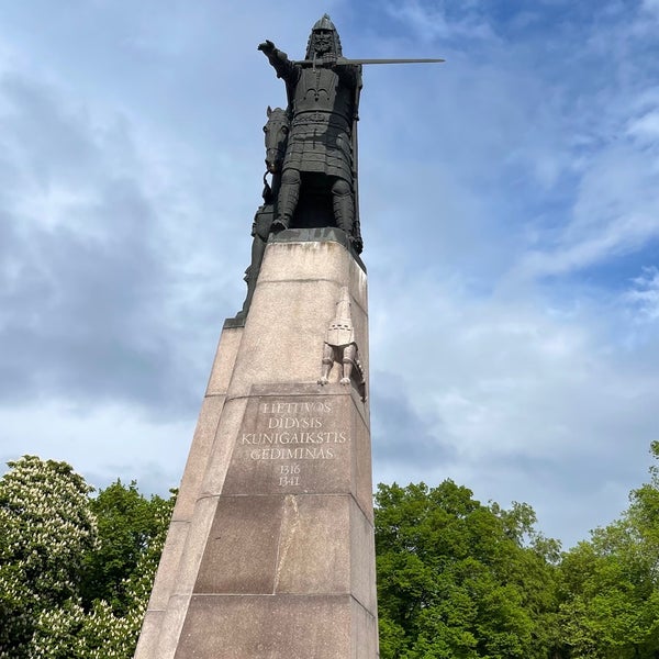 Photo taken at Great Duke Gediminas monument by Kostadin B. on 5/6/2024