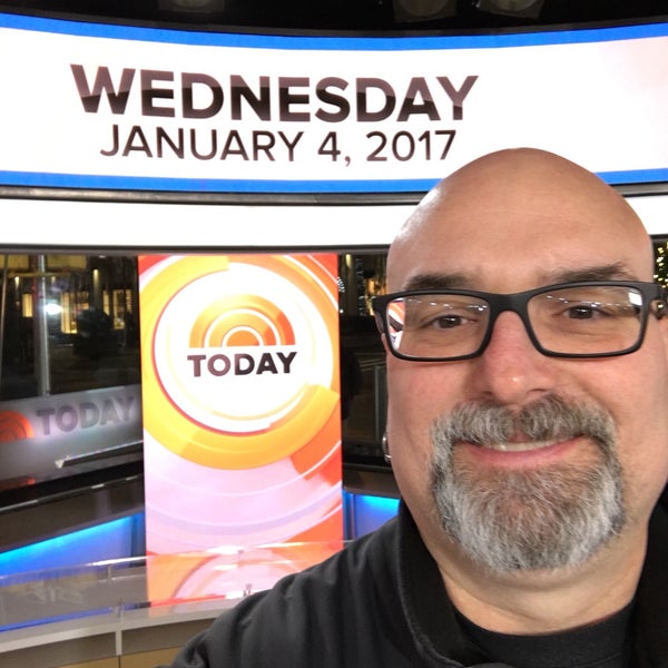 Photo taken at TODAY Show by Mark &quot;Sarge&quot; Y. on 1/4/2017