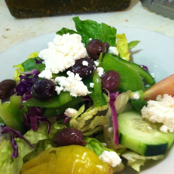 Salads made with freshest organic ingredients from local farms