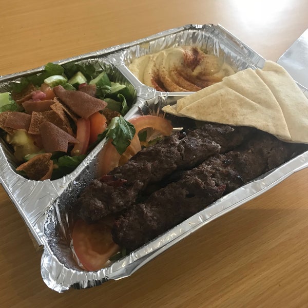 Beef kebab plate👍🏼 great option for work lunch👌🏼