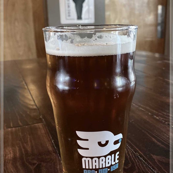 Photo taken at Marble Brewery by Patrick M. on 9/20/2021