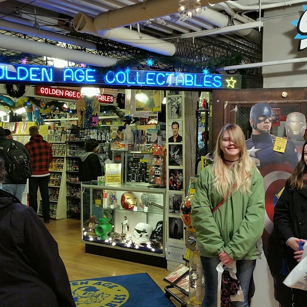 Photo taken at Golden Age Collectables by Rick P. on 12/23/2016