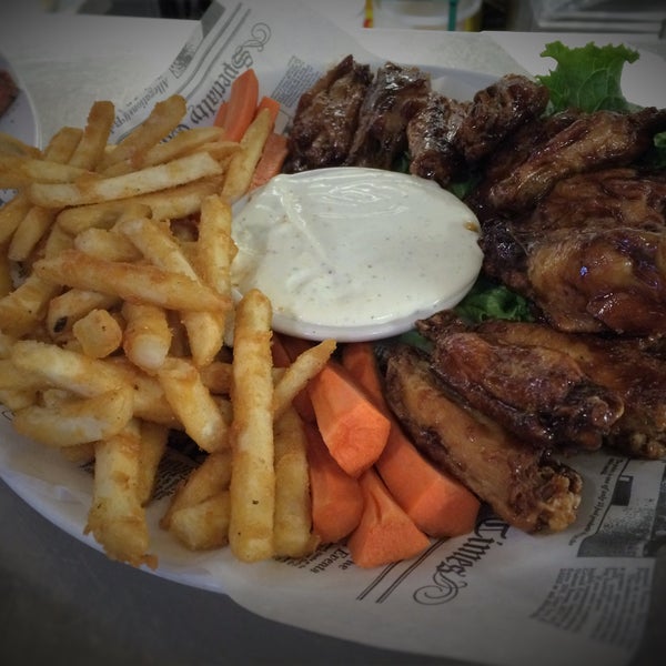 Wings and French Fries are great!
