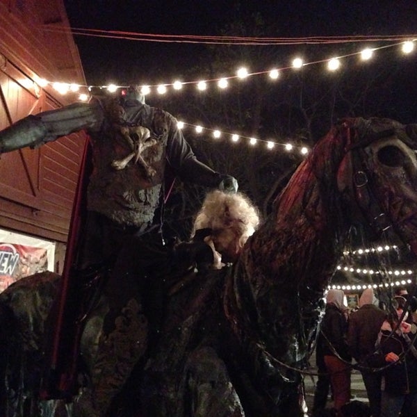 Photo taken at Headless Horseman Haunted Attractions by debz on 10/27/2013