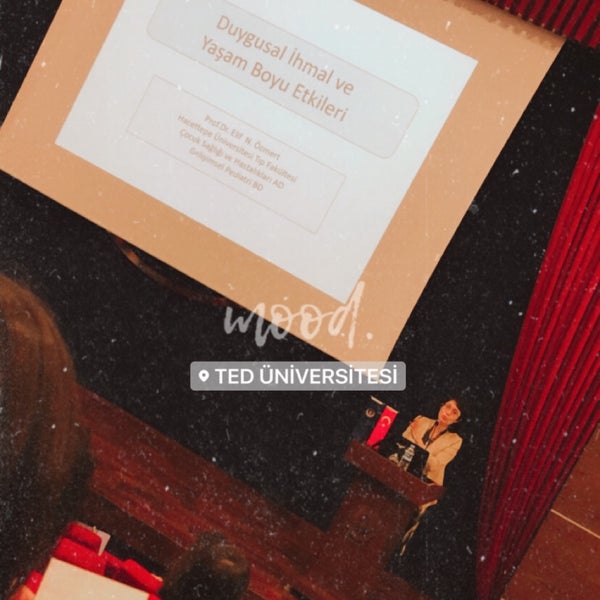 รูปภาพถ่ายที่ TED Üniversitesi โดย İ.G E. เมื่อ 11/19/2019