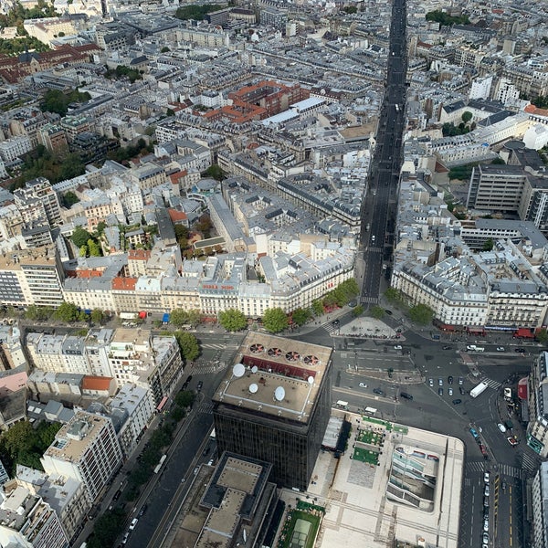 Das Foto wurde bei Aussichtsplattform des Tour Montparnasse von Viktoryia H. am 8/30/2020 aufgenommen